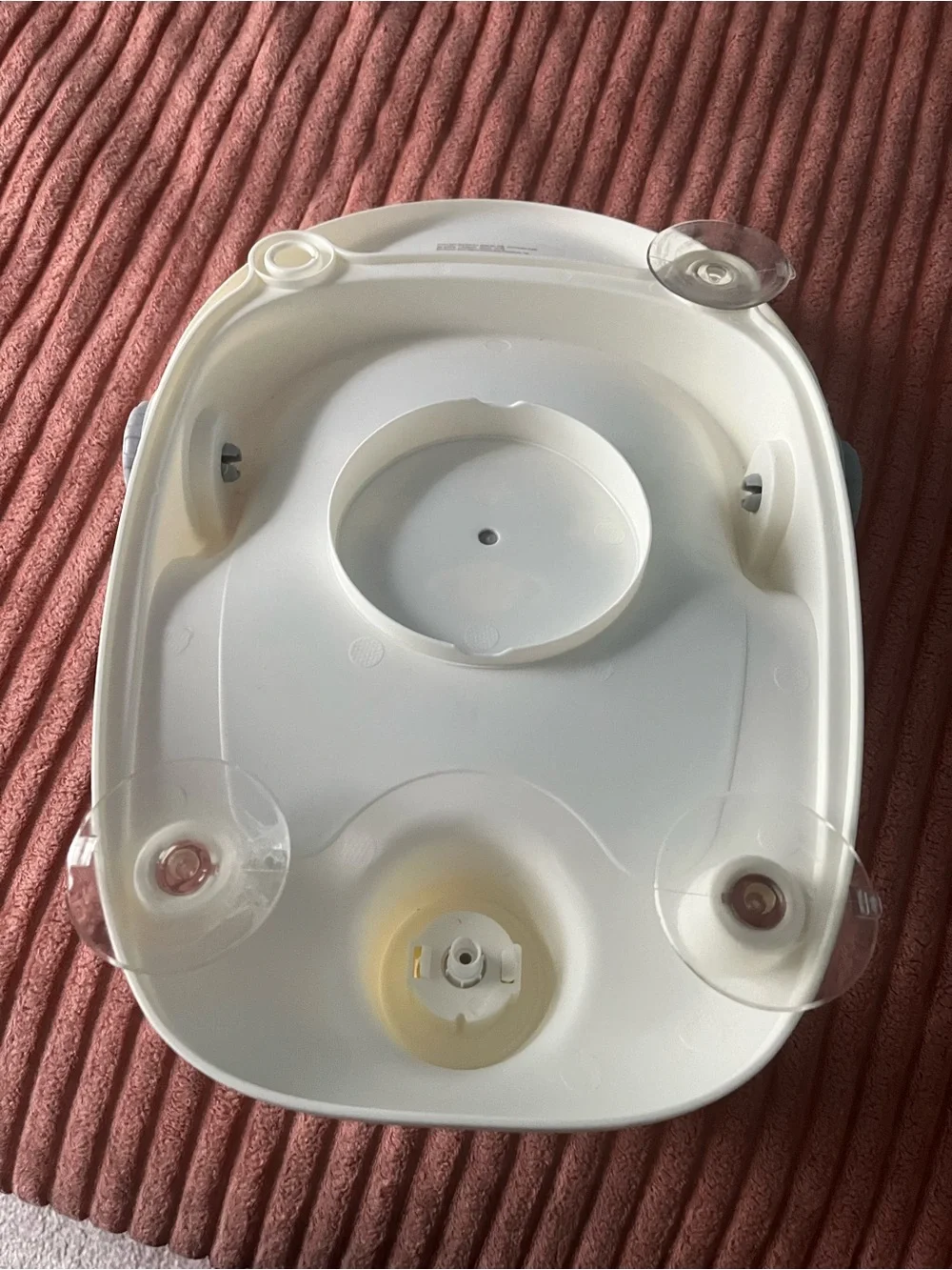 Bebamour Baby Bath Seat - White and Gray